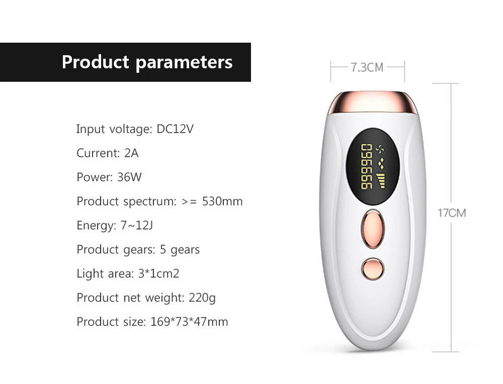 LumaSilk IPL Epilator