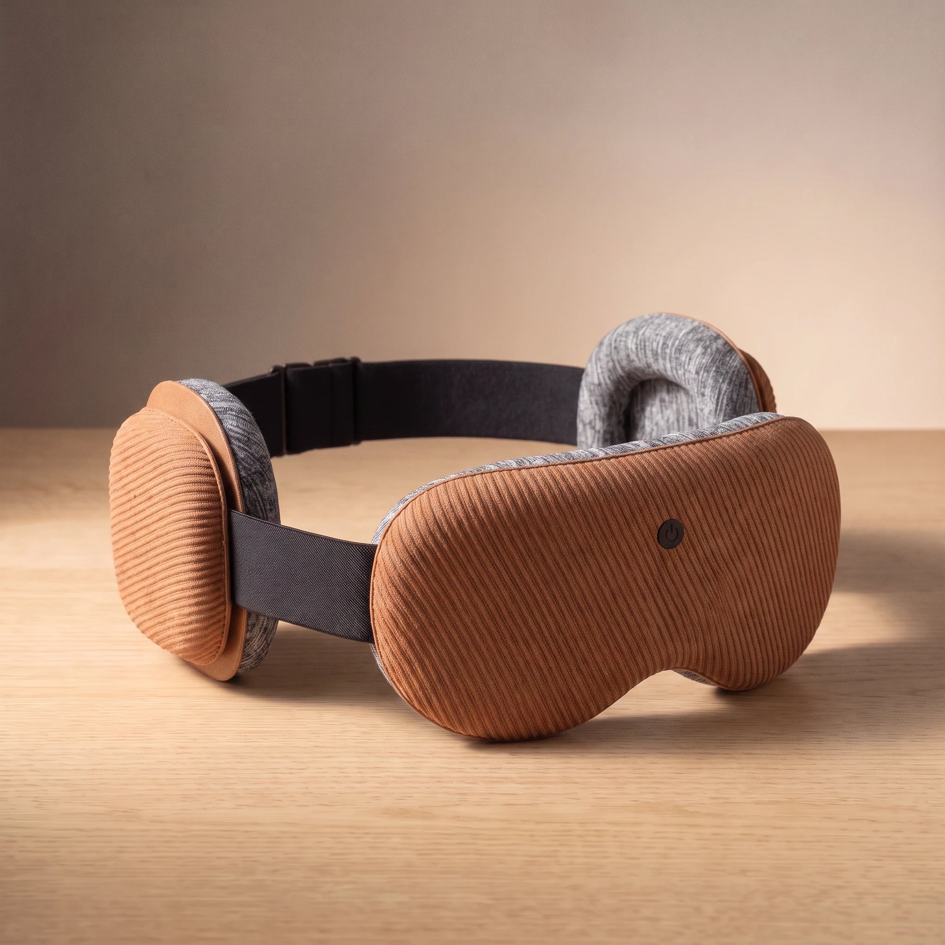 Fine Silence — the padded ear-cushion speakers, in Clay