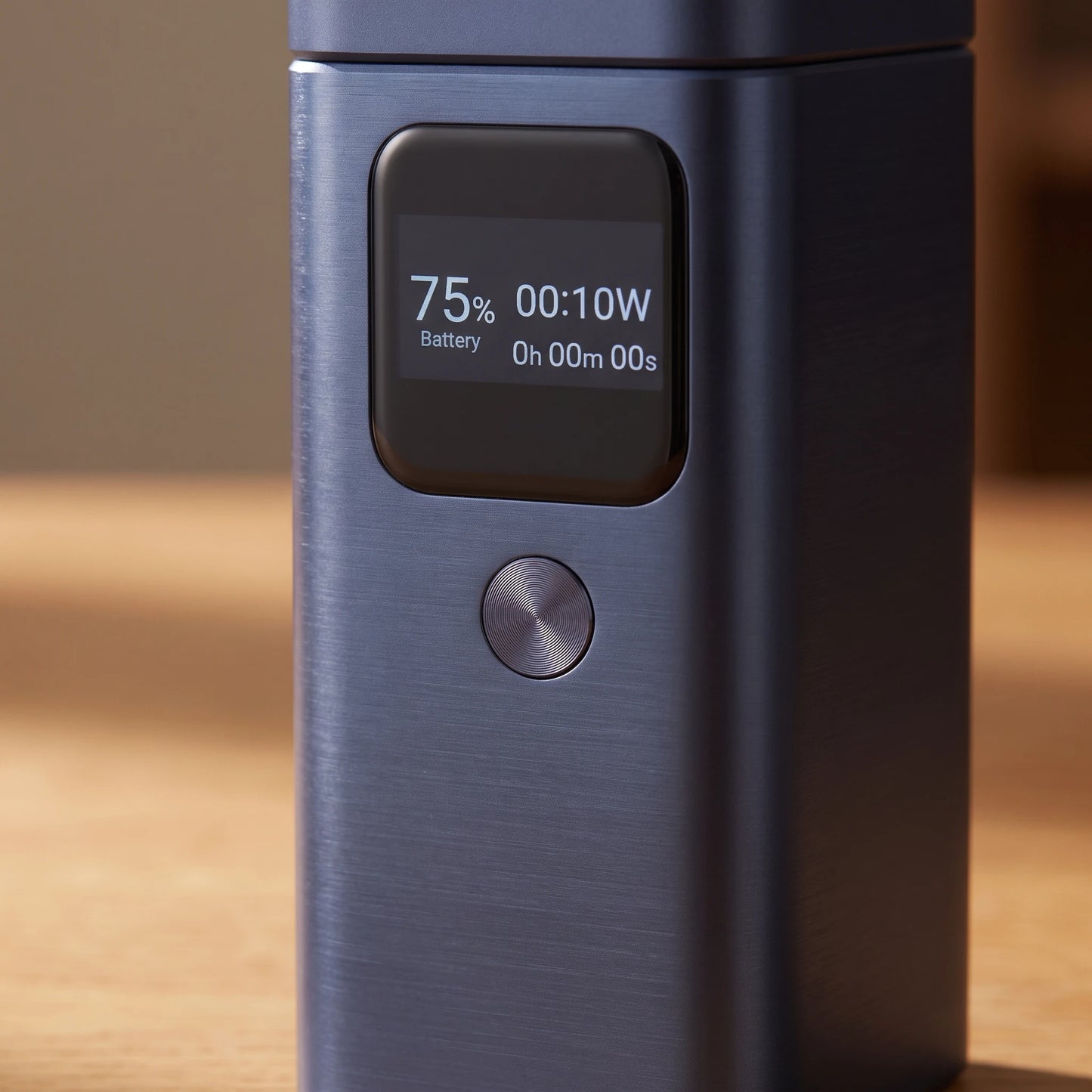 The Core's live TFT screen and round mode button